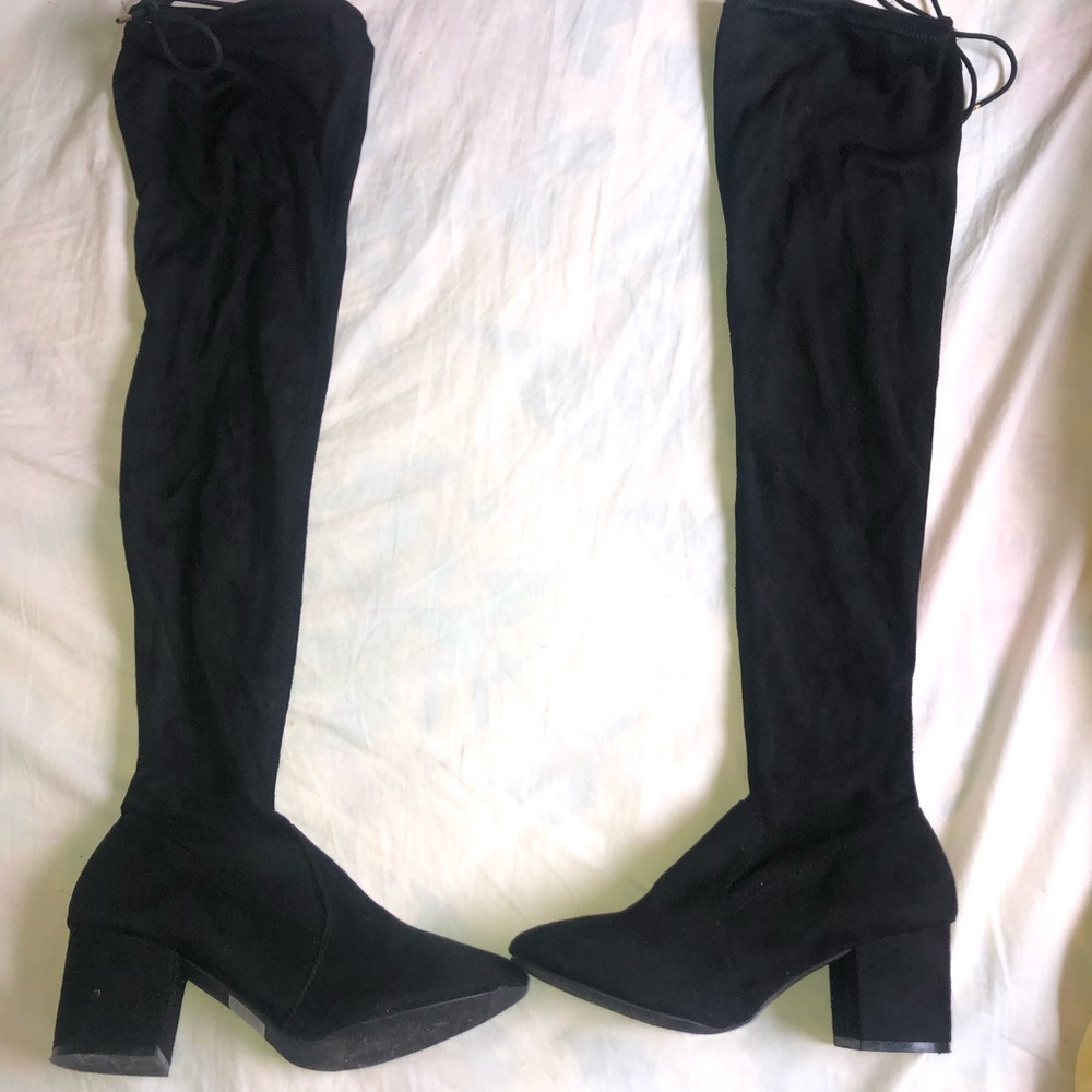 Thigh high boots